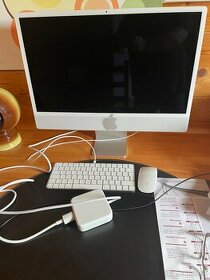 Apple iMac 24"(2021)/8CPU/7GPU/256/CZ/Silver