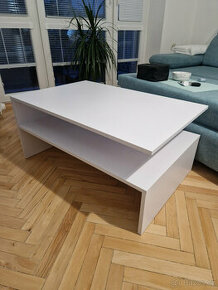 stolek konferenční bílé barvy - 1