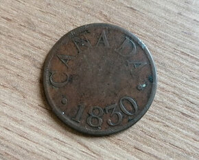 Kanada 1/2 Penny 1830 token Lower Canada, Prince Edw. Island