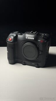 Canon EOS C70, klec Tilta + handle, Canon speedbooster 0,71x