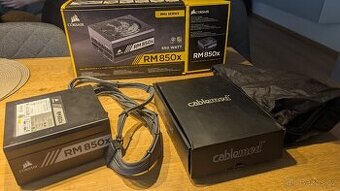 Corsair RM850x (2018) + CableMod Carbon kabely