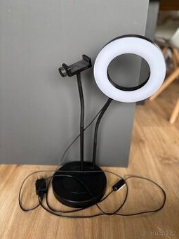 Ikea LÅNESPELARE Kruhové světlo s držákem telefonu