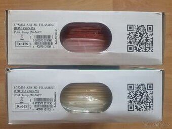 Filament pro 3D tiskárny, ABS, PC⭐