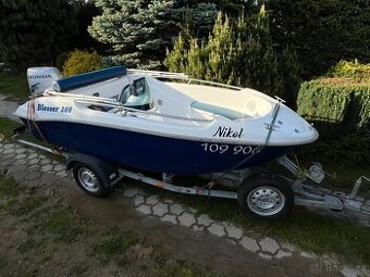 motorovy clun Blesser 360 + Honda 30HP