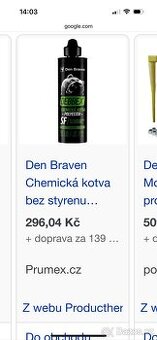 Chemická kotva den braven