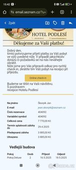 Hotel Podlesí - Sněžné Vysočina