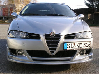 Spoiler přední na Alfa Romeo 156 facelift