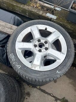 Alu kola 5x112 r 17 5mm pneu zimni 235/45/17