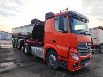 Mercedes Benz Actros+ Fliegl sklápěcí termo návěs