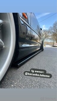 BMW E46 lišty pod prahy