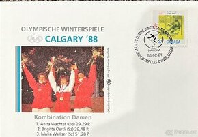 Sada obálek s témetikou OH Calgary 1988