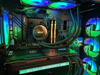 Herní sestava/RTX3080,Ryzen 7/ram 64GB/ 850W/NZTX