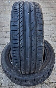 235/55r18 100v continental 2 ks nové pneu pouze špinavé