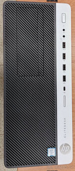 HP EliteDesk 800 G3,i5-6500,16GB,SSD,HDD, Nvidia,W11,LCD24"