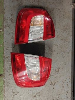 Škoda Rapid zadní světla