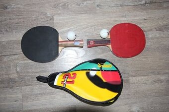 Pingpongové pálky Yasaka - 2 ks, obal, míčky - 6 ks