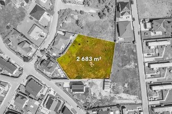 Prodej stavebního pozemku v Šestajovicích u Prahy, 2683 m2