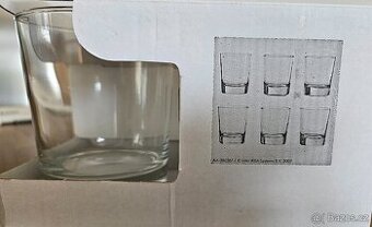 Skleničky IKEA - sada 6 ks