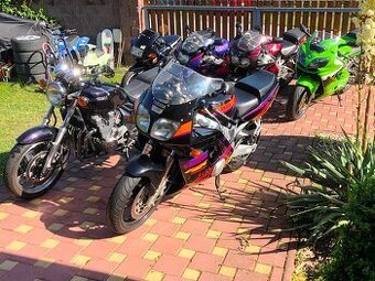 Yamaha FZR 600, CBR 900RR, Zephyr, ZX-9R, Cagiva Freccia