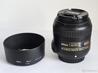 Nikon AF-S 40mm f2,8G DX Micro Nikkor