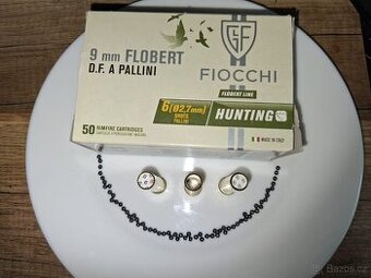 prodam DLOUHE 9mm brokove naboje FLOBERT-FIOCCHI
