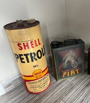 Plechovky od oleje Shell, Fiat