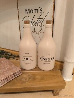 Láhve na olej a ocet