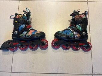 Dětské rostoucí brusle K2 Raider Splash