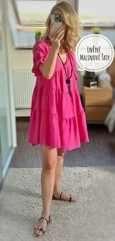 Lněné letní šaty