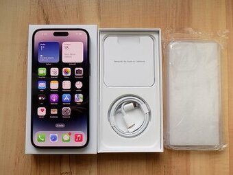  APPLE iPhone 14 Pro MAX 128GB Space Grey - ZÁRUKA - TOP