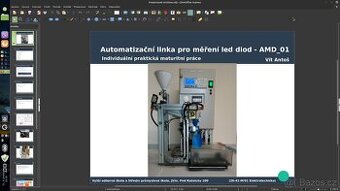 Automatizační linka pro měření led diod - maturitní práce