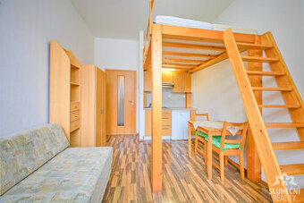 Pronájem byt 1+kk, 20 m²,Brno, Kunzova