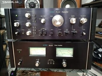 zesilovač a předzesilovač Sansui BA 2000/ CA 2000