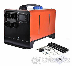 Prodám naftové topení 8kW bufik přenosné garáž rybář dílna