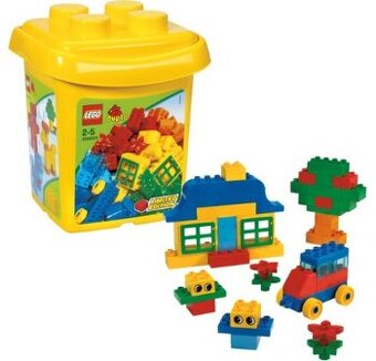 LEGO DUPLO 5538 Kreativní kyblík - 76dílků + 30navíc
