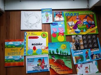 Omalovánky a úkoly pro předškolní děti