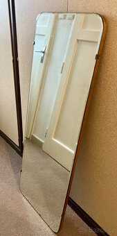 Velké zrcadlo 48x129cm, dřevěný rám