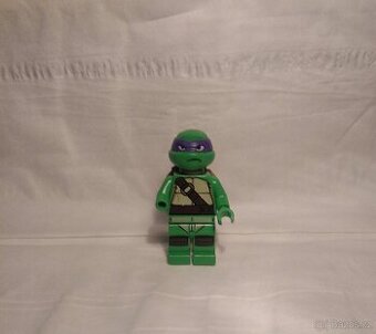 Lego- želvy ninja- turtles- želva- Donatello- fialová-páska