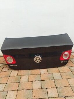 Víko kufru VW Passat B6 sedan – černé – kompletní