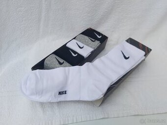 Pánské ponožky Nike, celkově 6 párů v balení, vel. 41 - 45