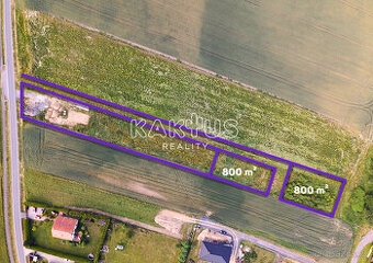 Prodej stavebního pozemku 800 m2, Horní Lhota u Ostravy