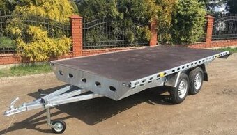 Plato - přívěs, 400x200 cm, dvouosý - 1