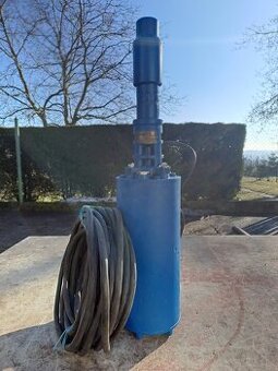 Ponorné vřetenové čerpadlo.