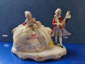 porcelánová soška , Baroko