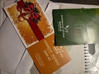 Poukaz v hodnotě 2000.-Kč na služby f. Naděje