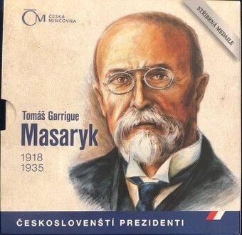 Stříbrná medaile série T.G.Masaryk 1 oz