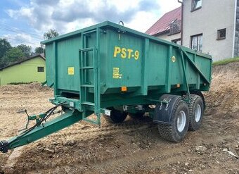 Návěs na traktor, nostnost 9,t Tun