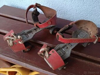 historické kolečkové brusle