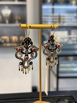 Zlaté náušnice (585/1000), 8,15g