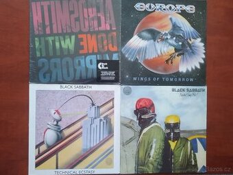 PRODÁM MIX LP - AEROSMITH,EUROPE,BLACK SABBATH...